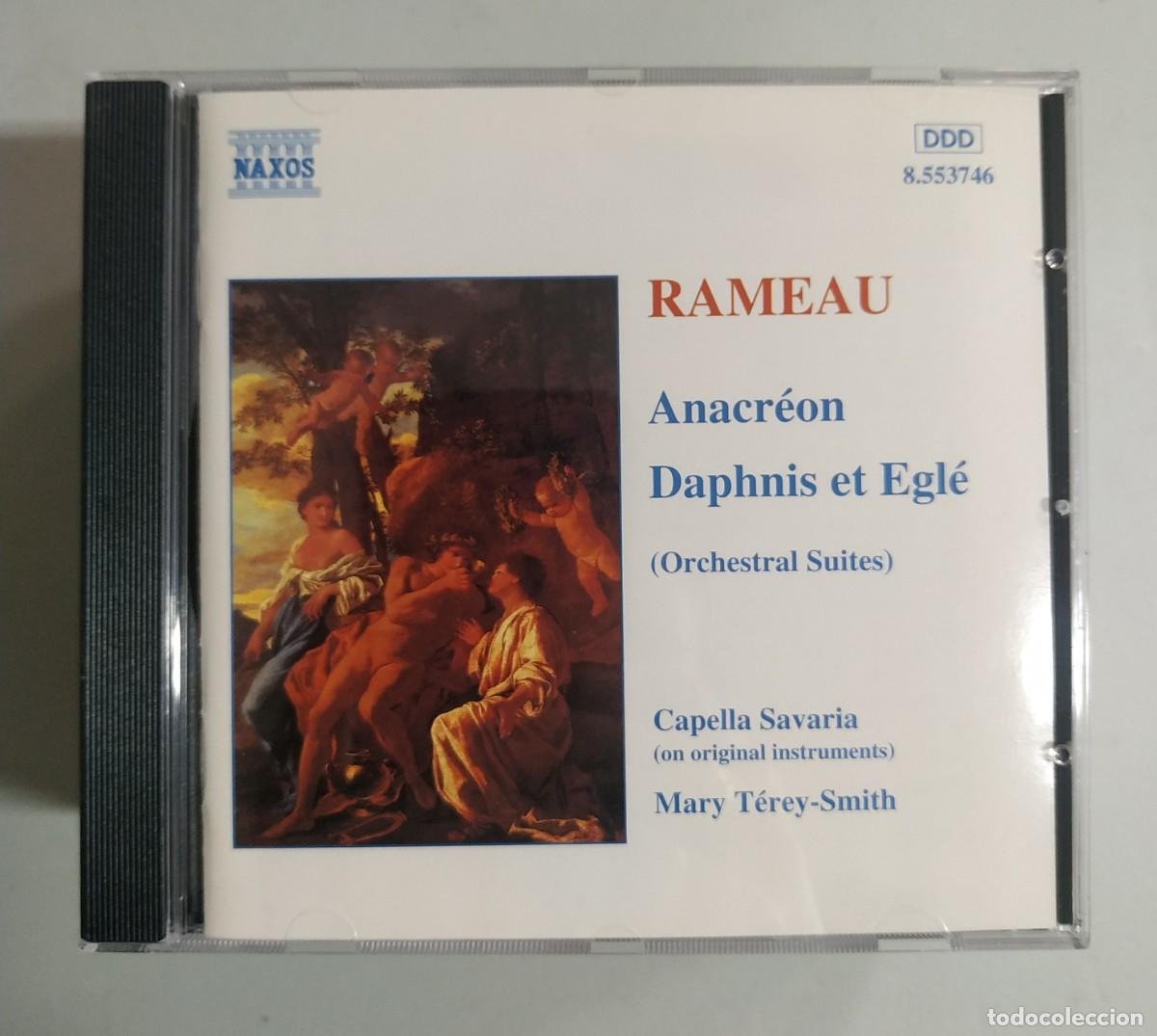 CD di Musica: CD RAMEAUS ANACREON DAPHNIS ET EGLE