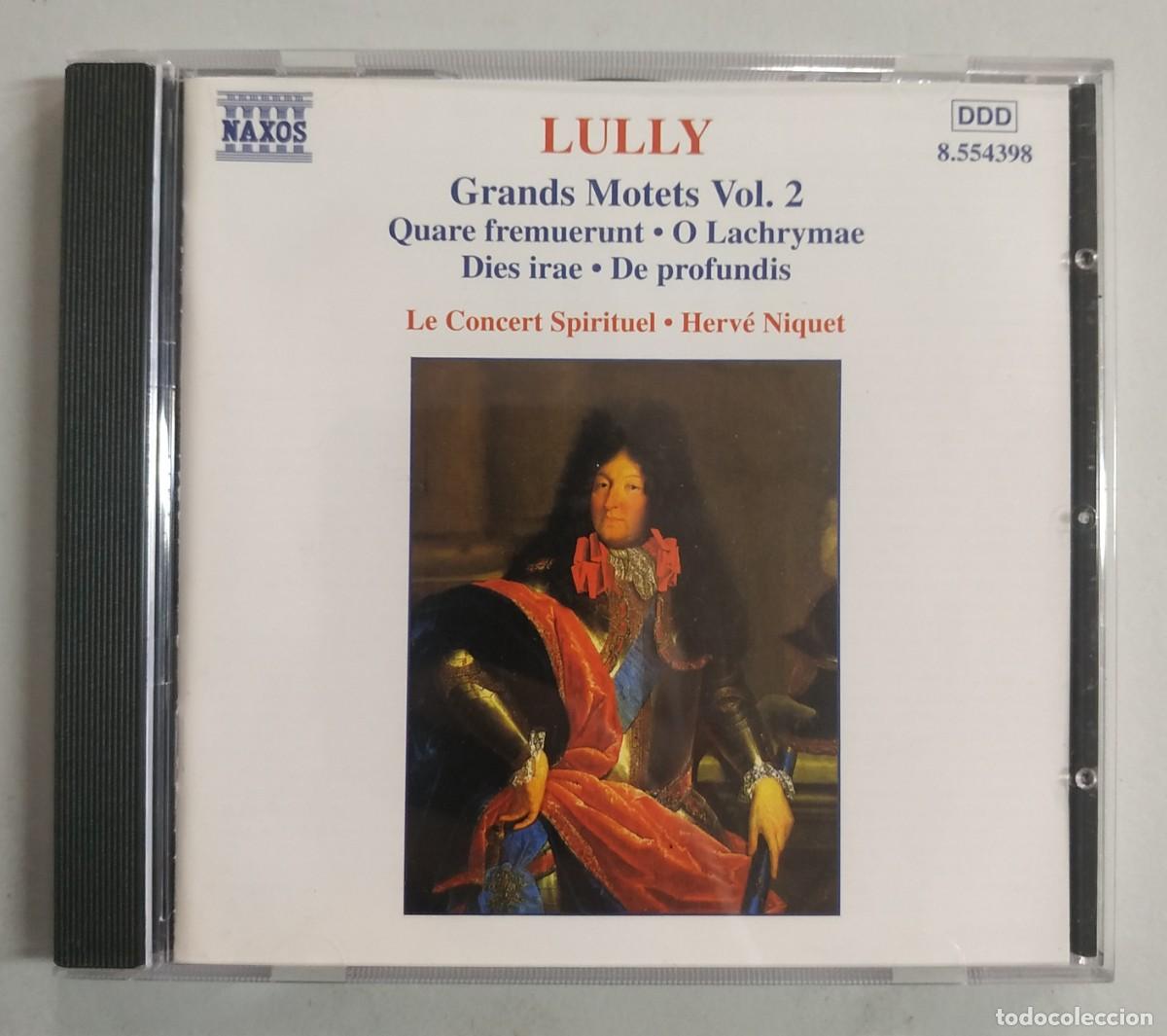 CDs de m&uacute;sica: CD LULLY GRAND MOTETS VOLUMEN 2 - Foto 1