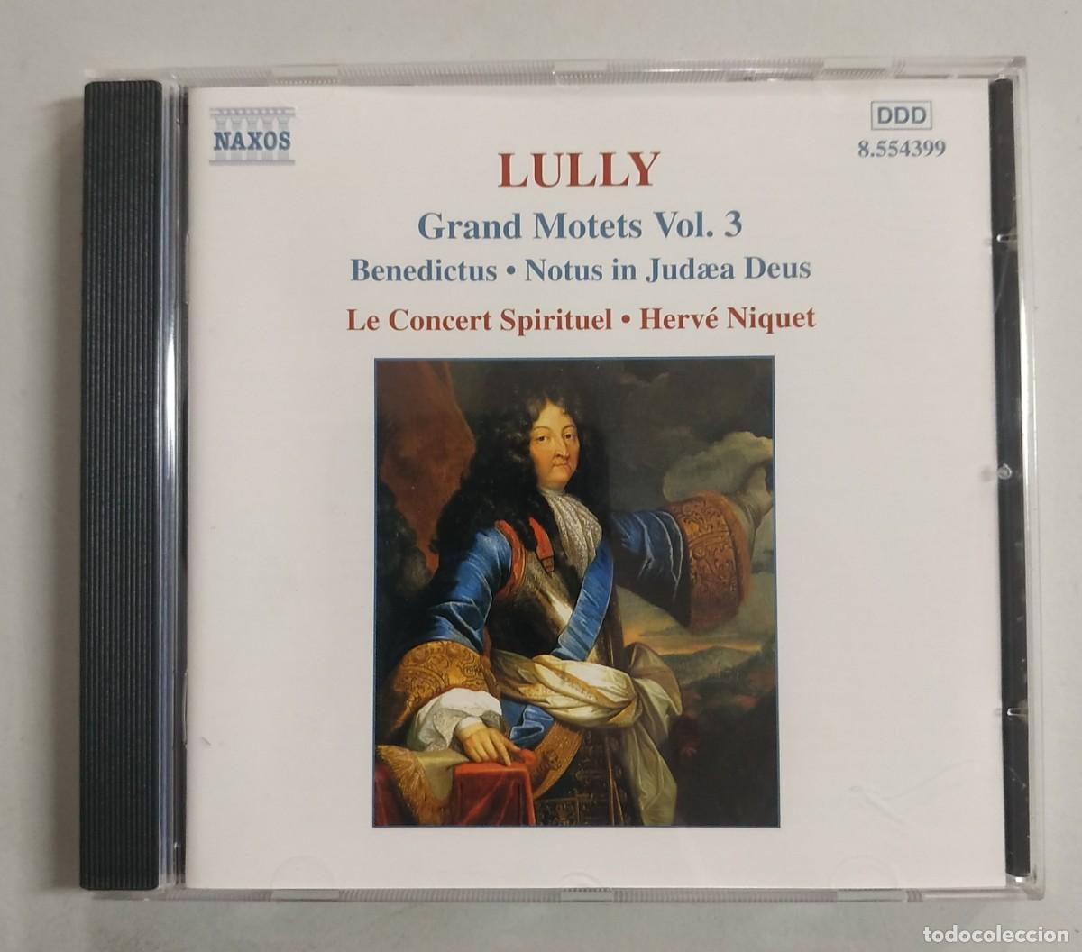 CDs de m&uacute;sica: CD LULLY GRAND MOTETS VOLUMEN 3 - Foto 1