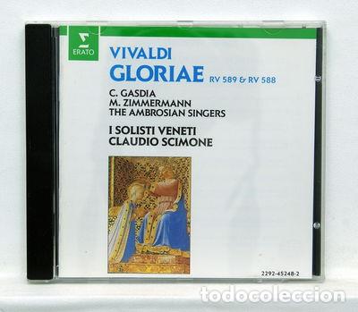 CDs de M&uacute;sica: Vivaldi: Gloriae RV 589 & RV 588- 0022924524820