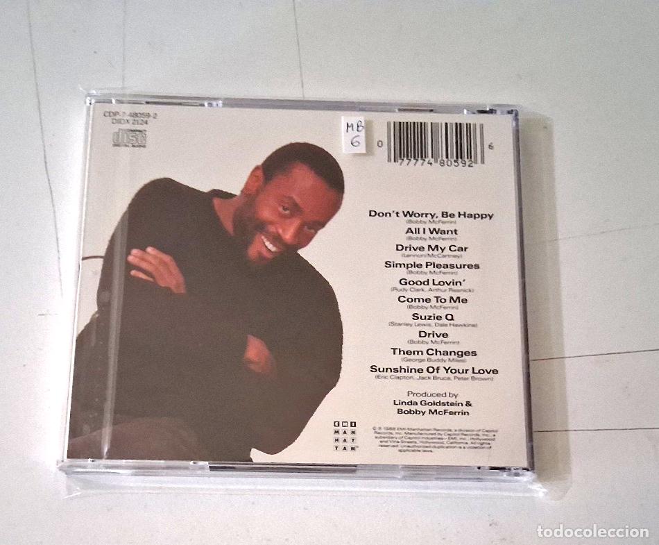 CDs de m&uacute;sica: BOBBY McFERRIN &rdquo;SIMPLE PLEASURES&rdquo; CD 10 TRACKS - Foto 2