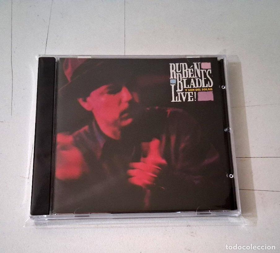 CDs de m&uacute;sica: RUBEN BLADES Y SON DEL SOLAR &rdquo;LIVE ! &rdquo; CD 9 TRACKS - Foto 1