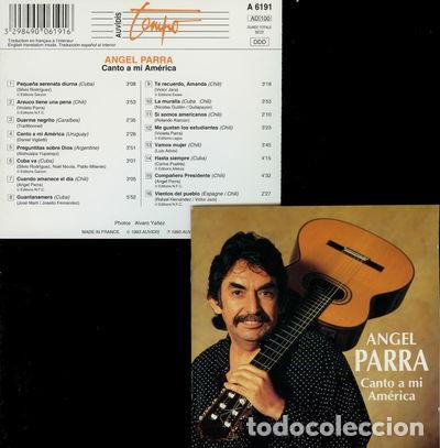 CD de M&uacute;sica: Canto a mi Am&eacute;rica- 3298490061916