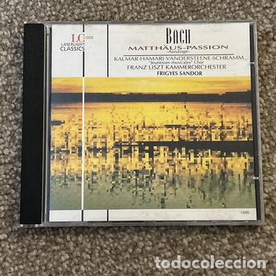 CDs de M&uacute;sica: Bach: Matth&auml;us-Passion (Ausz&uuml;ge)- 4006408140955