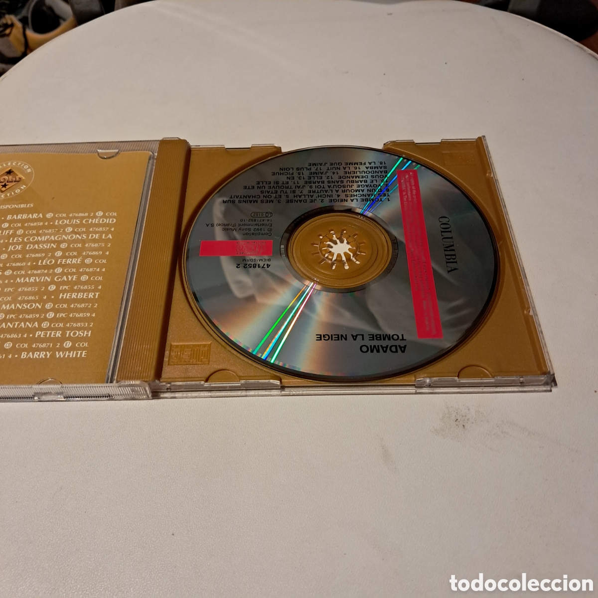 CDs de m&uacute;sica: Adamo, compact disc , cd - Foto 2