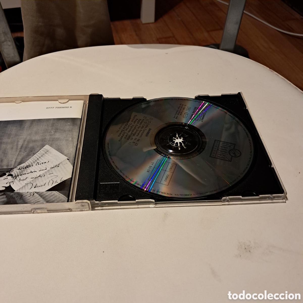 CDs de m&uacute;sica: Barber, Cello concert&oacute;, Compact disc - Foto 2
