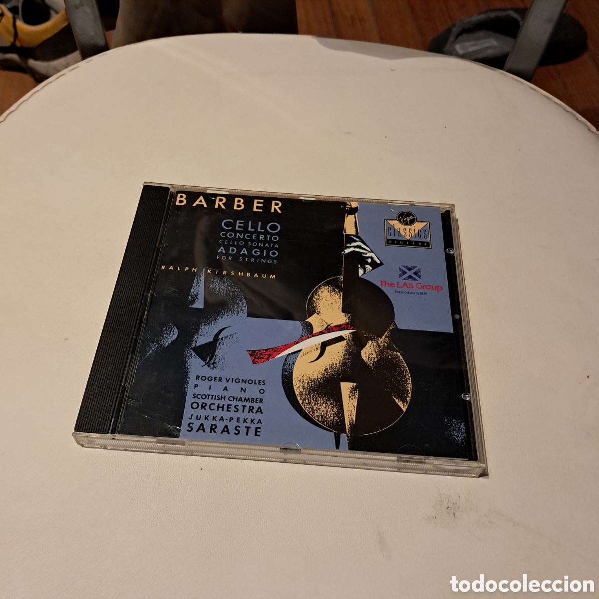 CDs de m&uacute;sica: Barber, Cello concert&oacute;, Compact disc - Foto 1