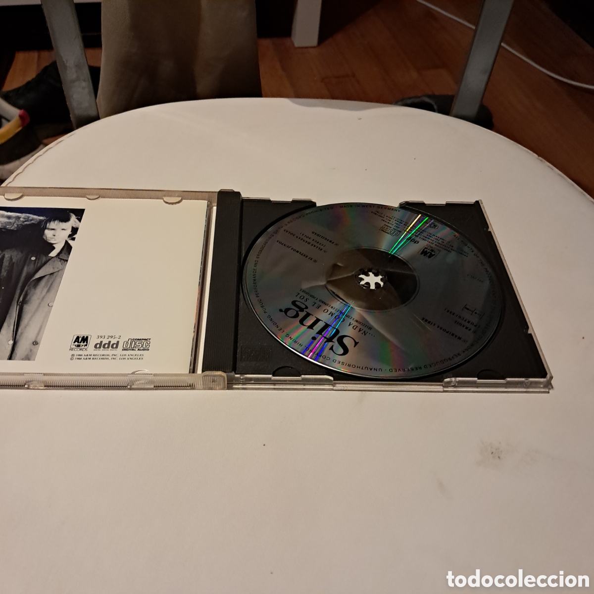 CDs de m&uacute;sica: Sting, Compact disc, nada como el sol - Foto 2