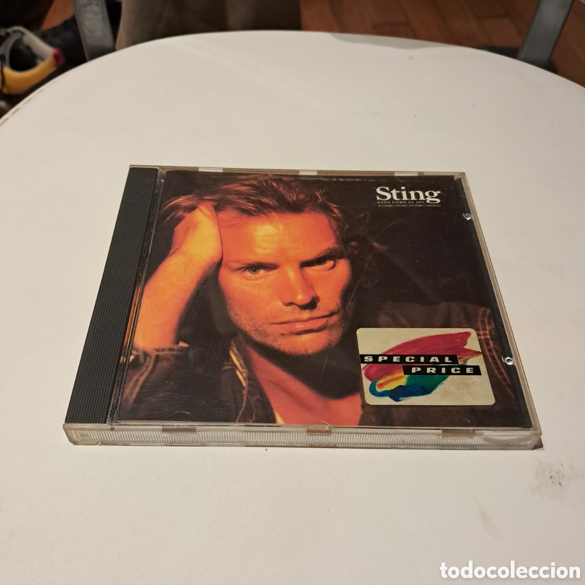 CDs de m&uacute;sica: Sting, Compact disc, nada como el sol - Foto 1