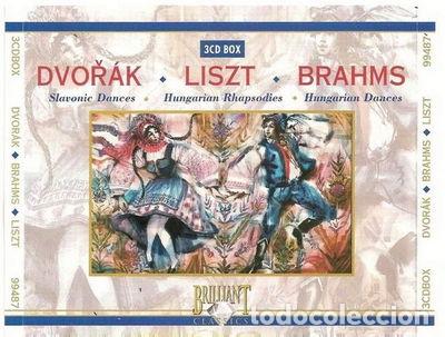 CDs de M&uacute;sica: Dvorak / Liszt / Brahms: Slavonic Dances / Hungarian Dances / Hungarian Rhaps...- 5028421994871