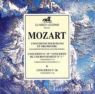 CDs de M&uacute;sica: Mozart: Concertos Pour Piano Et Orchestre No. 19 & 20- 3254567354985