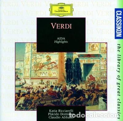 CDs de M&uacute;sica: Verdi: Aida Highlights- 0028943948227