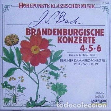CDs de M&uacute;sica: Bach; Brandenburg Concs.4- 4006408155096