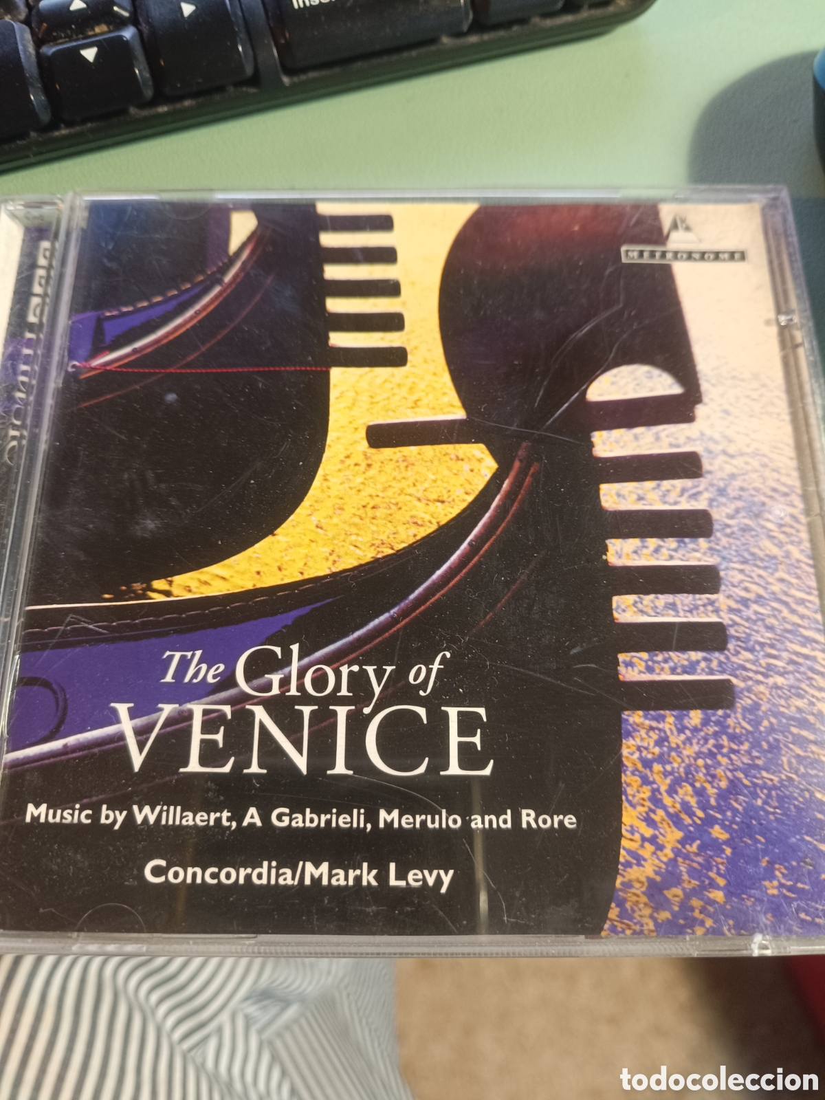 Musik-CDs: Concordia, Mark Levy &ndash; The Glory Of Venice: Music By Willaert, A Gabrieli, Merulo, And Rore