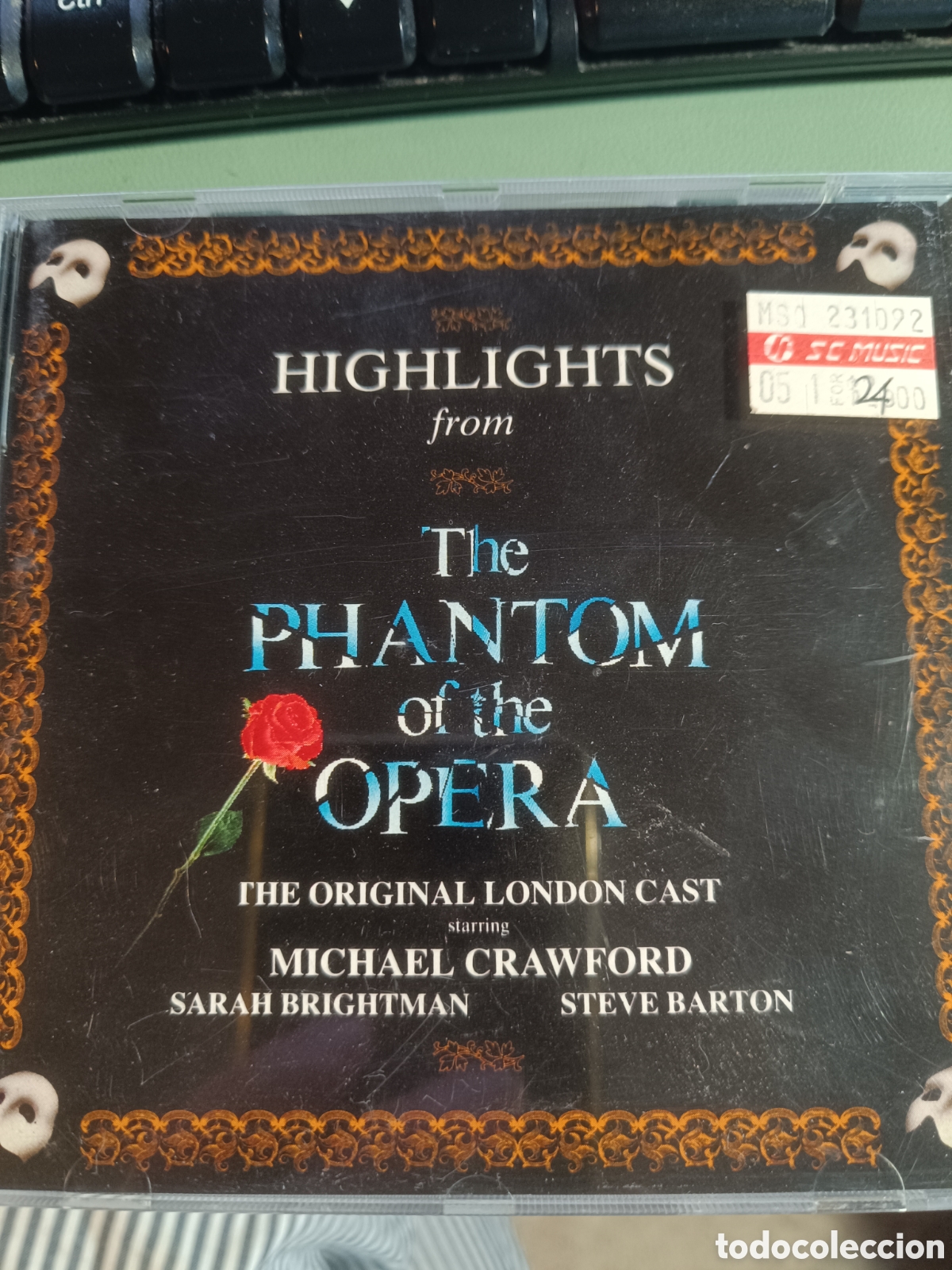 Musik-CDs: &rdquo;The Phantom Of The Opera&rdquo; Original London Cast - Highlights