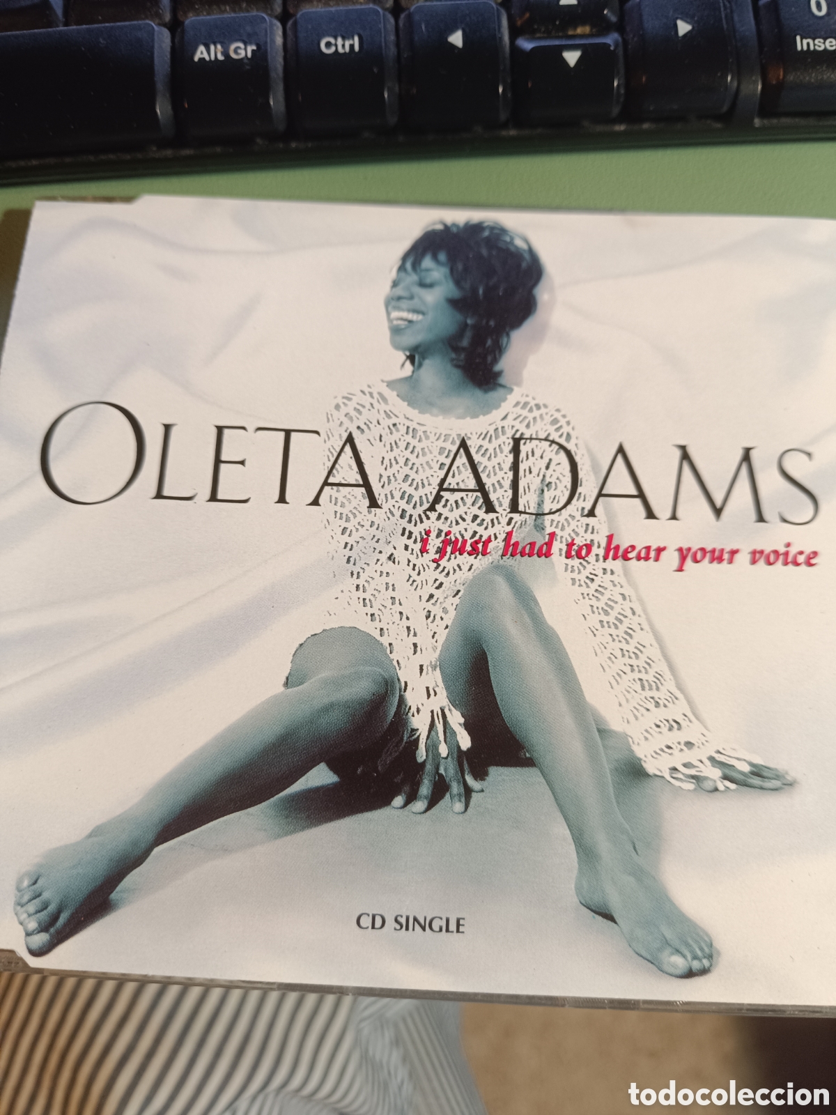 CDs de M&uacute;sica: Oleta Adams &ndash; I Just Had To Hear Your Voice (CD Single)