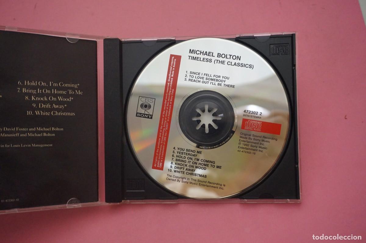 CDs de m&uacute;sica: CD - MICHAEL BOLTON - TIMELESS - DISCO EN EXCELENTE ESTADO - Foto 2