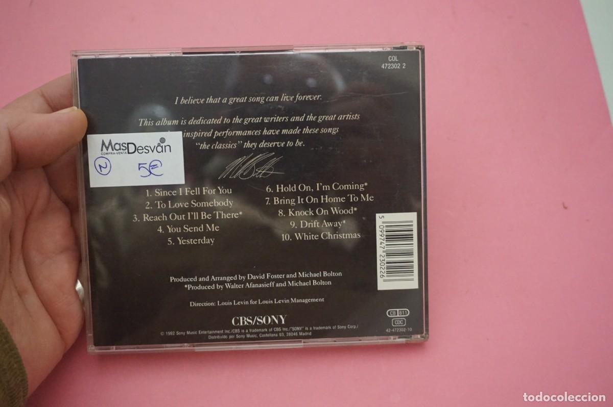 CDs de m&uacute;sica: CD - MICHAEL BOLTON - TIMELESS - DISCO EN EXCELENTE ESTADO - Foto 3