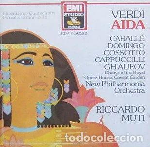 CDs de M&uacute;sica: Verdi: Aida (Highlights)- 0077776905822