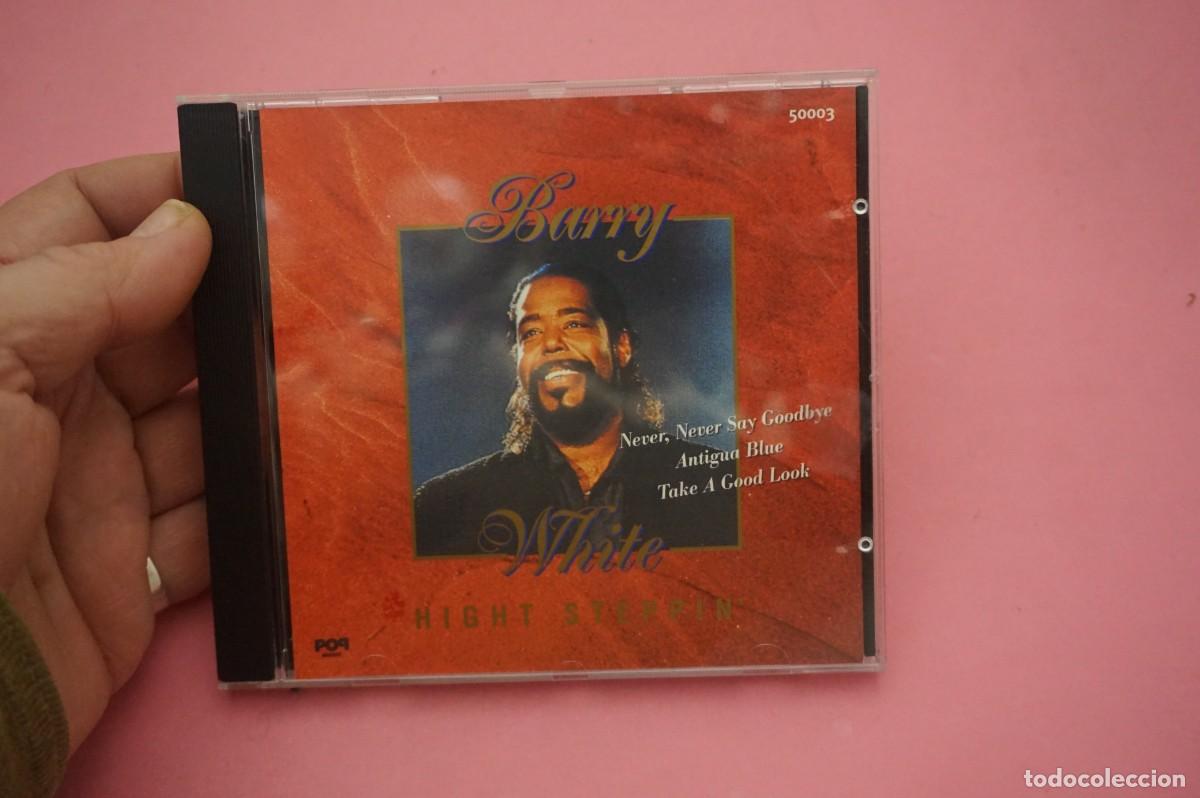 CDs de m&uacute;sica: CD - BARRY WHITE - HIGHT STEPPIN - DISCO EN EXCELENTE ESTADO - Foto 1