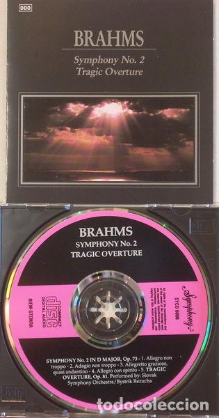 CDs de M&uacute;sica: Brahms: Symphony No. 2 & Tragic Overture- 8711539007379
