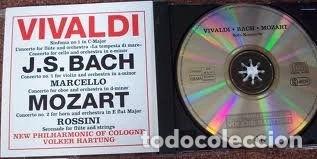 CDs de M&uacute;sica: Vivaldi / Bach / Mozart - Hartung- 4021298005191