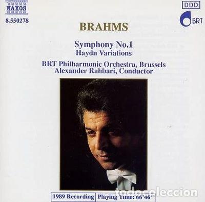 CDs de M&uacute;sica: Brahms: Symphony No. 1 & Haydn Variations- 4005294502786