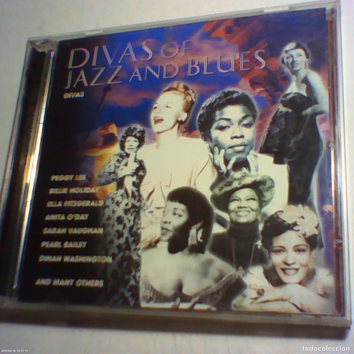 CDs de M&uacute;sica: 2 cd's divas of jazz and blues. tim 2001 germany. 43 temas (seminuevo)