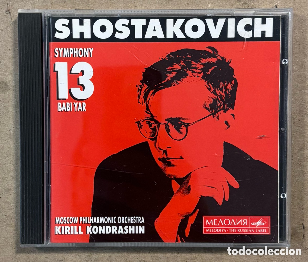 CD di Musica: CD. SHOSTAKOVICH. SYMPHONY 13 BABI YAR. MOSCOW PHILARMOKIC ORCHESTRA: KIRILL KONDRASHIN.