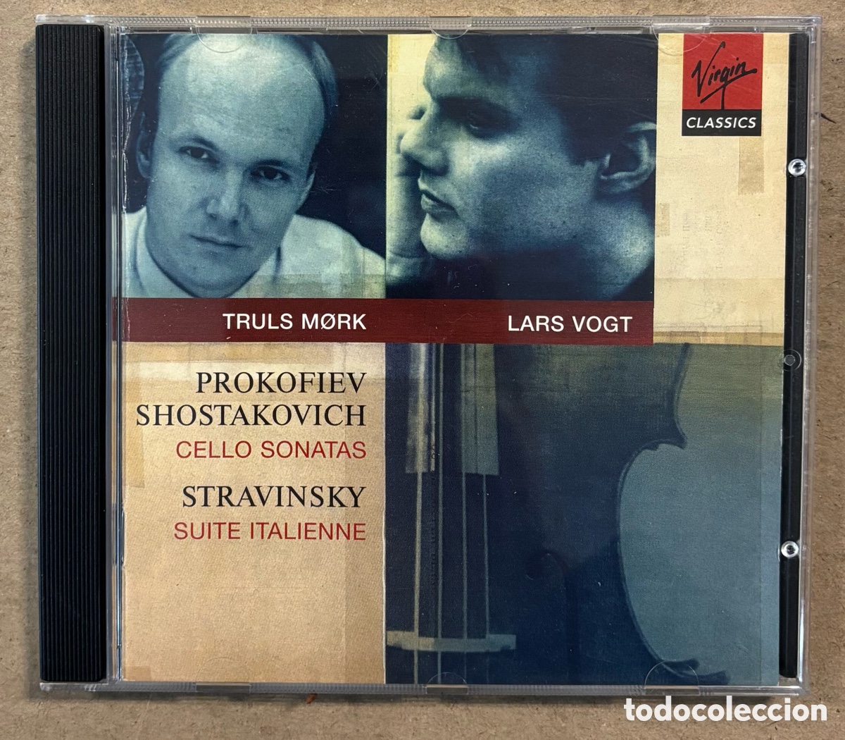 CD di Musica: CD. TRULS M&Oslash;RK - LARD VOGT. PROKOFIEV SHOSTAKOVICH &ldquo;CELLO SONATAS&rdquo; STRAVINSKY &ldquo;SUITE ITALIENNE&rdquo;.