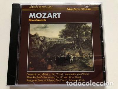 CDs de M&uacute;sica: Mozart Divertimenti- 8711638422721