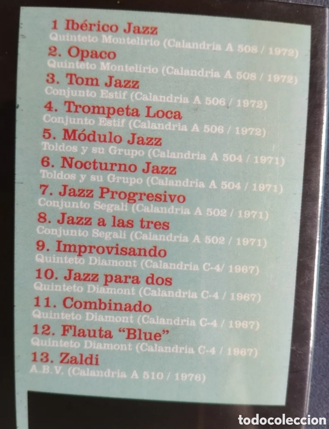CDs de m&uacute;sica: Ib&eacute;rico Jazz - Calandria - CD - Foto 3