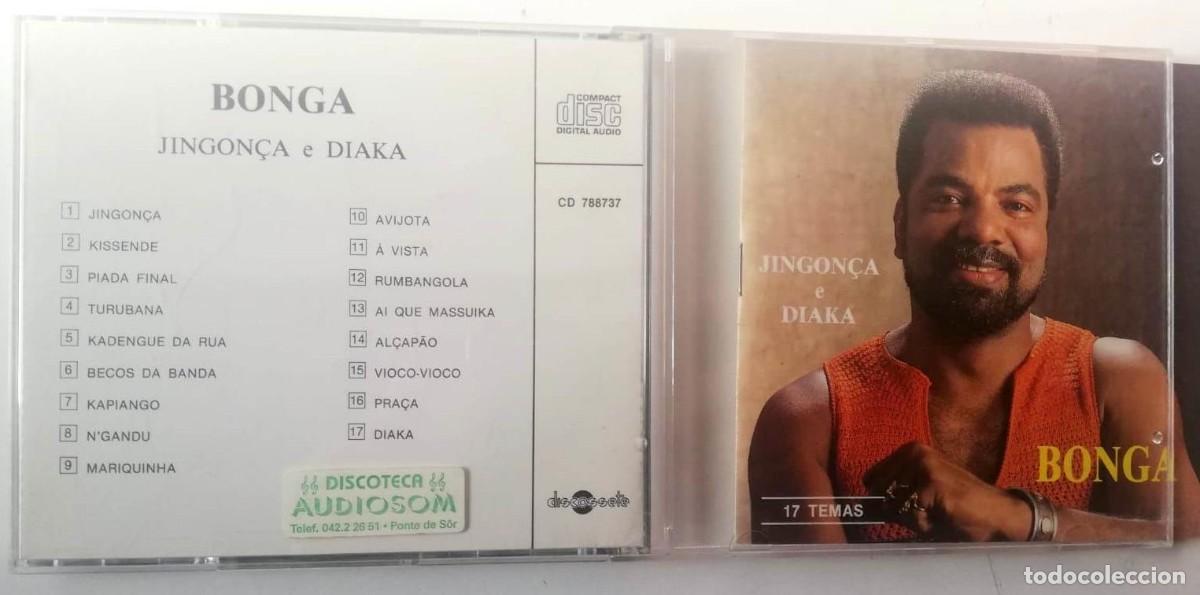 CDs de m&uacute;sica: BONGA - GINGON&Ccedil;A E DIAKA (MUSICA DE ANGOLA) CD - Foto 2