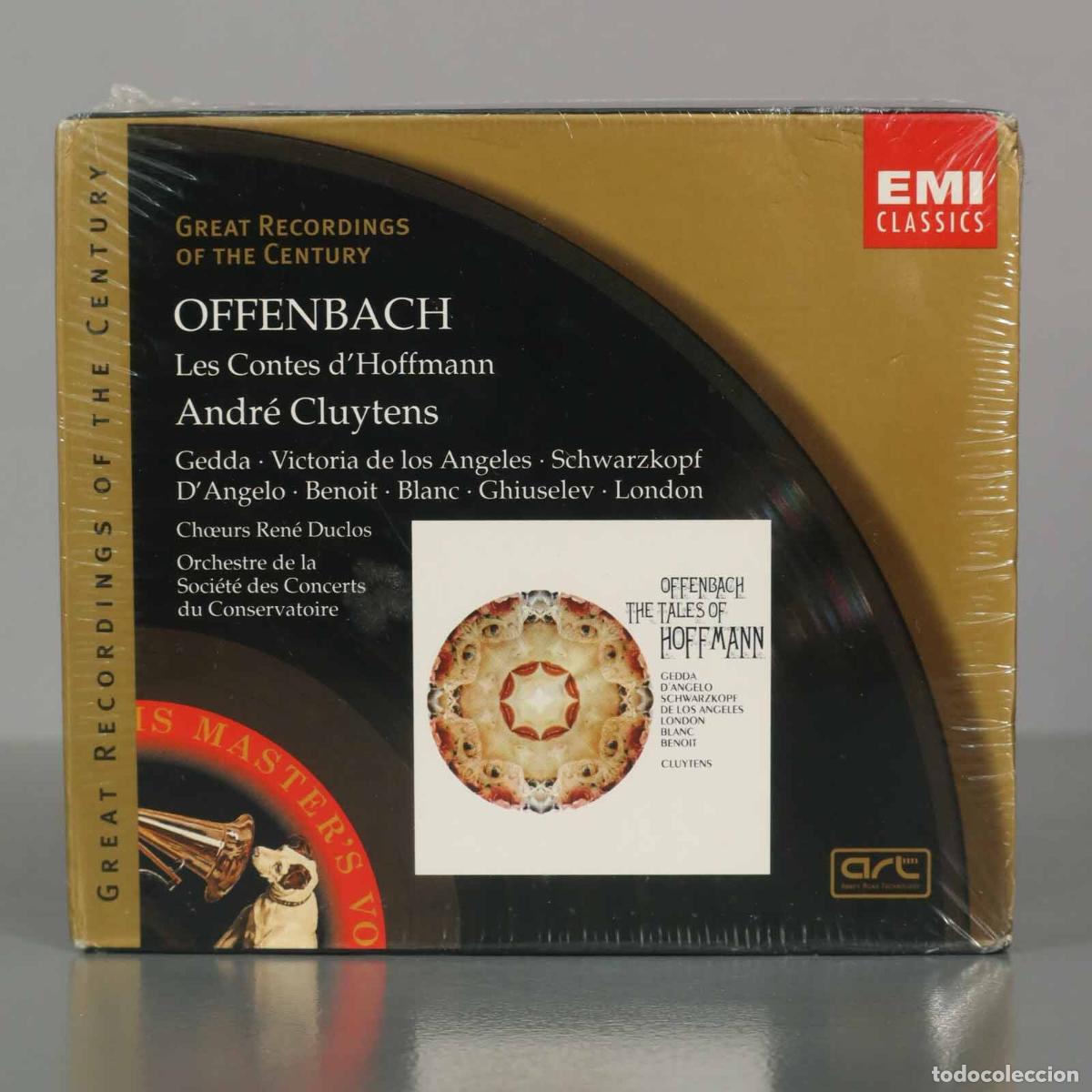 CD di Musica: CD. Les Contes D&acute;Hoffmann - Andr&eacute; Cluytens. Offenbach - Gedda &middot; Victoria De Los Angeles. PRECINTADO