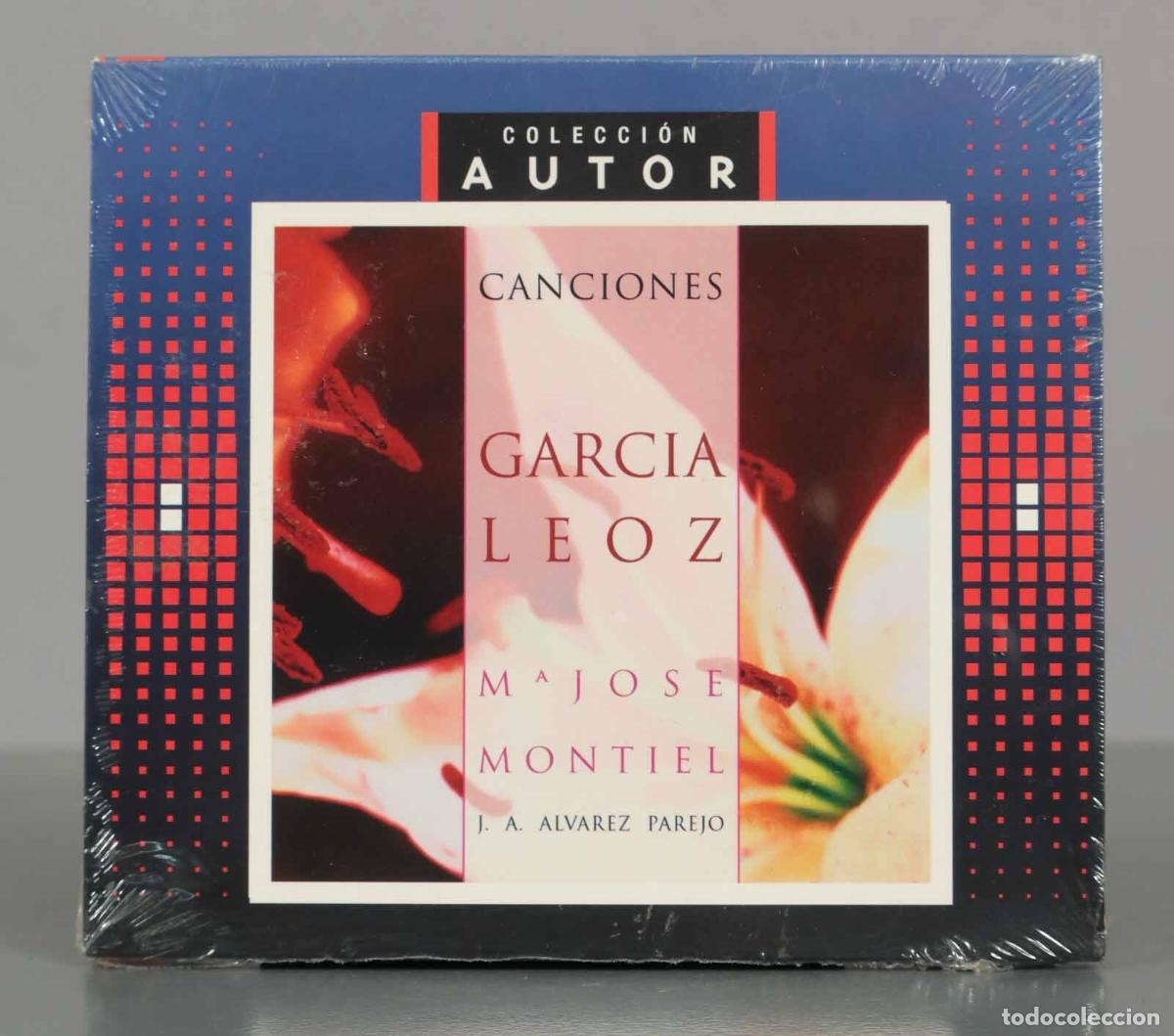 CD di Musica: CD. CANCIONES GARCIA LEOZ M&ordf; JOSE MONTIEL. PRECINTADO