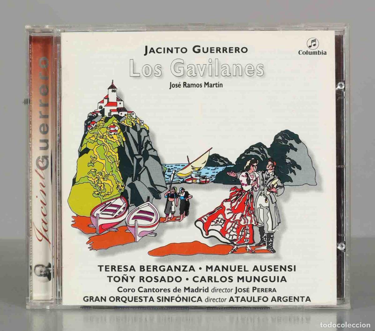 CD di Musica: CD. Ata&uacute;lfo Argenta &ndash; Los Gavilanes. Jacinto Guerrero, Jos&eacute; Ramos Mart&iacute;n, Teresa Berganza, Manuel Au