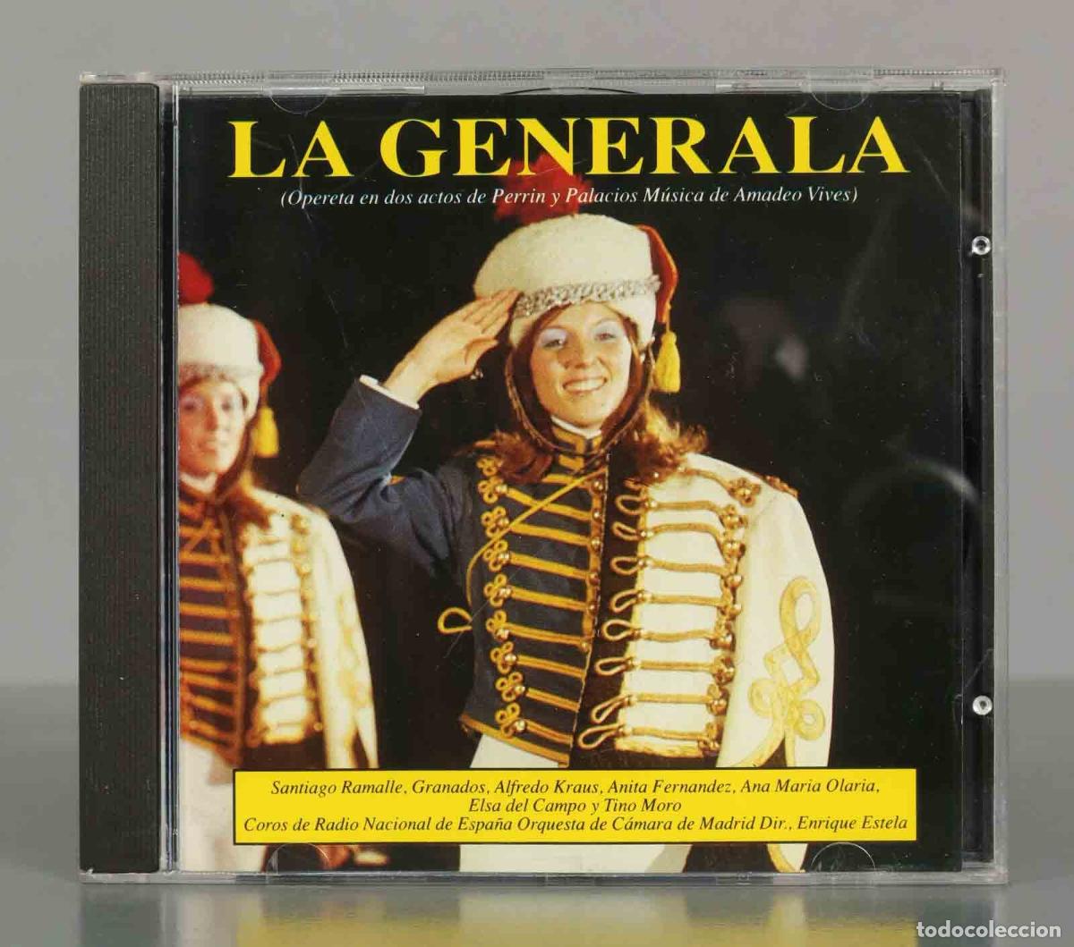 CD de M&uacute;sica: CD. Daniel Montorio &ndash; La Generala. Perrin / Palacios / Amadeo Vives, ENRIQUE ESTELA