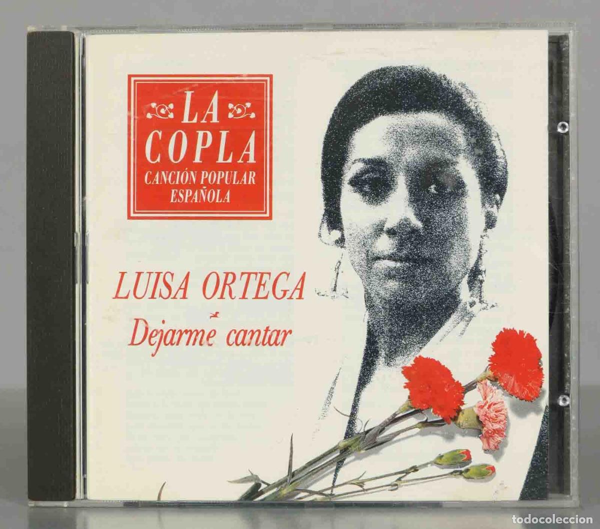 CDs de m&uacute;sica: CD. LUISA ORTEGA - DEJARME CANTAR. - Foto 1