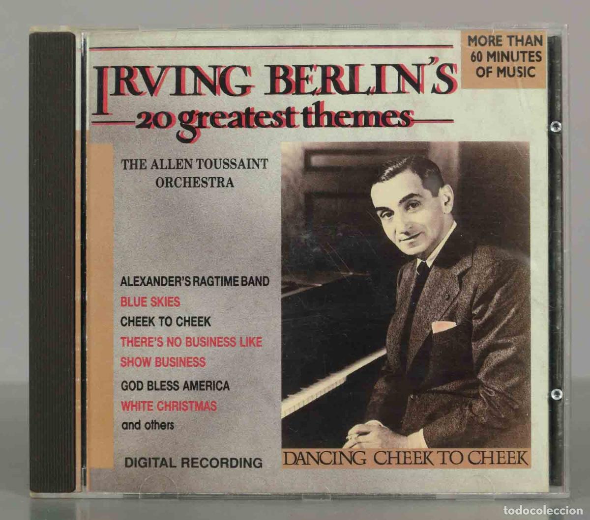 CDs de M&uacute;sica: CD. The Allen Toussaint Orchestra &ndash; Irving Berlin&acute;s 20 Greatest Themes (Dancing Cheek To Cheek)