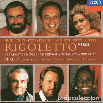CDs de M&uacute;sica: Verdi: Rigoletto Highlights- 0028943609722