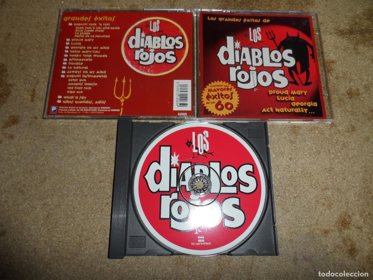 CDs de m&uacute;sica: LOS DIABLOS ROJOS - GRANDES EXITOS - Foto 1