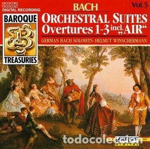 CDs de M&uacute;sica: Bach: Orchestral Suites 1-3- 0018111566025