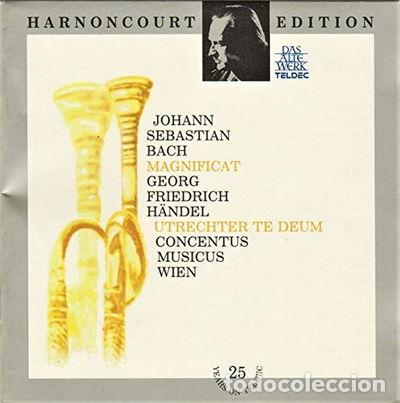 CDs de M&uacute;sica: Bach: Magnificat / Handel: Te Deum- 0022924298424