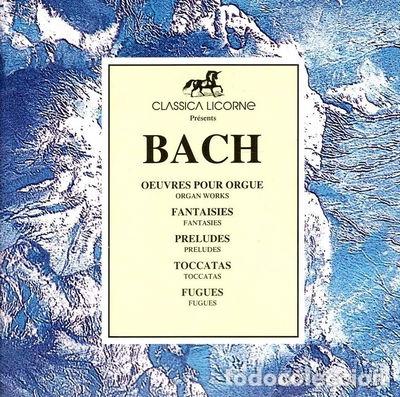 CDs de M&uacute;sica: Bach: Oeuvres pour Orgue - Fantaisies, Preludes, Toccatas, Fugues- 3254567344832