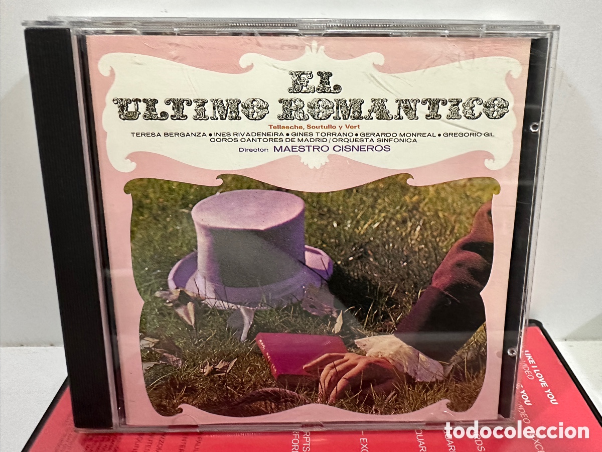 CDs de m&uacute;sica: Tellaeche - Soutullo, Vert - El &Uacute;ltimo Rom&aacute;ntico (CD) - Foto 1