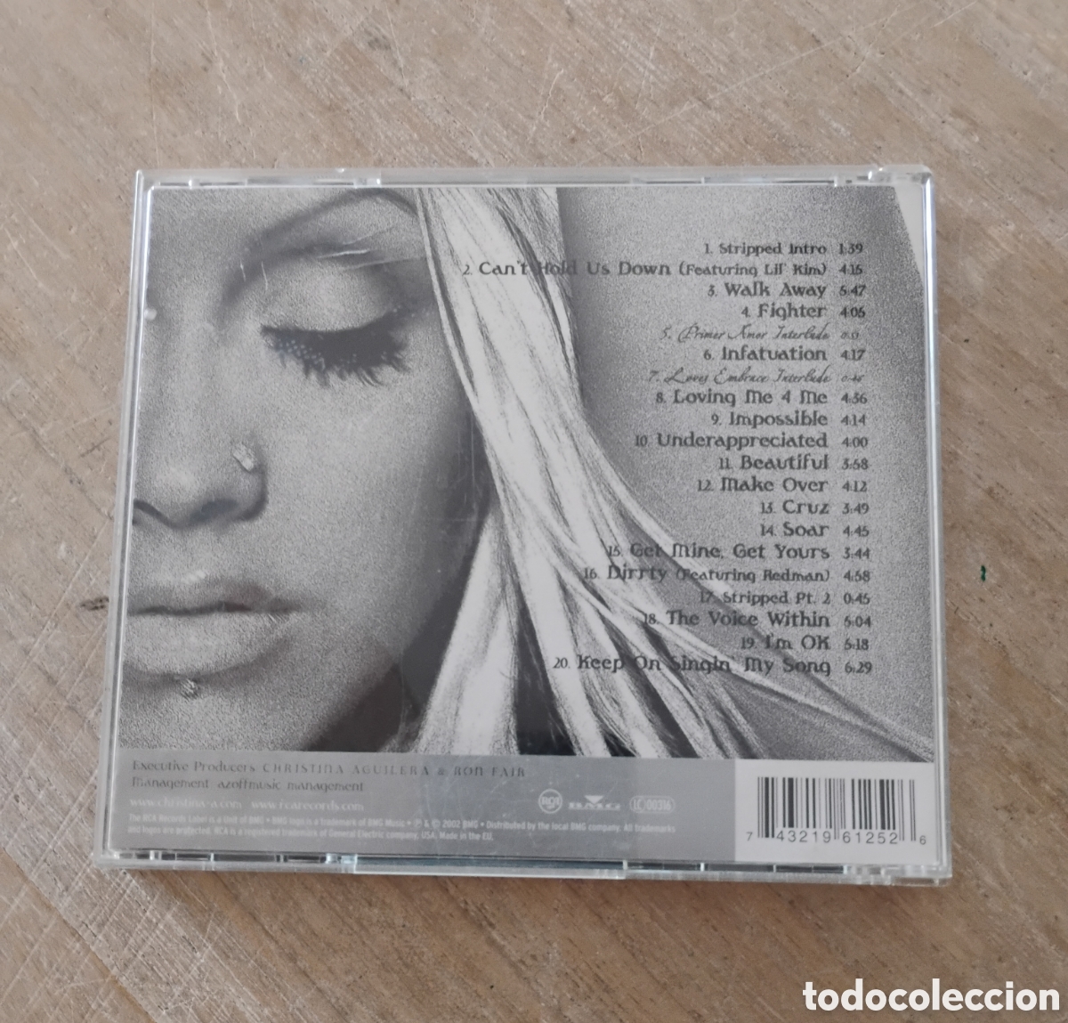 CDs de m&uacute;sica: CD Stripped de Christina Aguilera - Foto 2