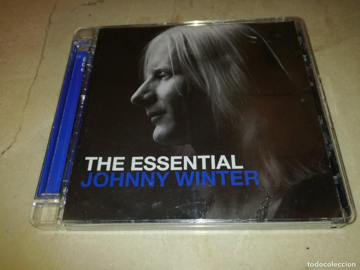 CDs de m&uacute;sica: THE ESSENTIAL JOHNNY WINTER-DOBLE CD - Foto 1