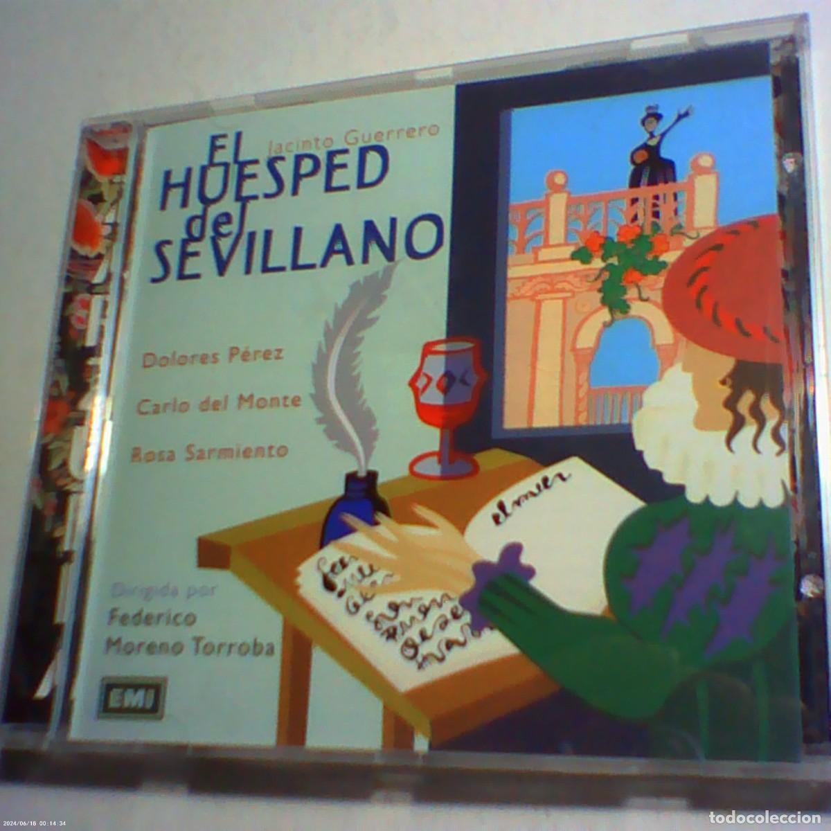 CD de M&uacute;sica: cd el hu&eacute;sped del sevillano. emi 2000 EU. 13 temas (seminuevo)