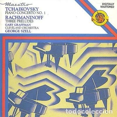 CDs de M&uacute;sica: Tchaikovsky: Piano Concerto No. 1, Rachmaninoff: Three Preludes- 5099704477220
