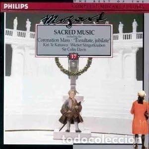 CDs de M&uacute;sica: Mozart: Sacred Music- 0028944623925